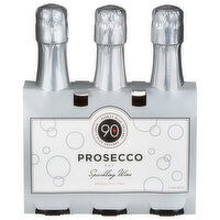 90+ Cellars Prosecco, D.O.C., Lot 50, Minis - 3 Each 