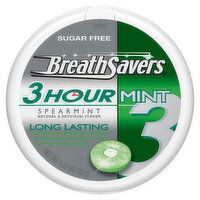 Breath Savers Mint, 3 Hour, Sugar Free, Spearmint - 1.27 Ounce 