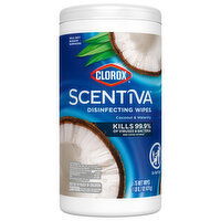 Clorox Disinfecting Wipes, Coconut & Waterlily