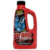 Drano Clog Remover, Max Gel, Pro Strength - 32 Fluid ounce 