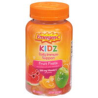 Emergen-C Daily Immune Support, Fruit Fiesta, Kidz, Gummies - 44 Each 