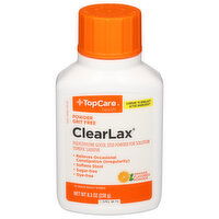 TopCare ClearLax, Powder, Orange Flavored - 8.3 Ounce 