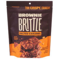 Brownie Brittle Brownie Snack, Salted Caramel - 5 Ounce 