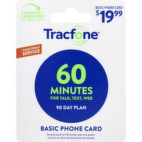 TracFone Basic Phone Card, $19.99 - 1 Each 