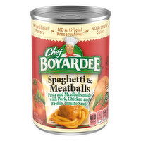 Chef Boyardee Spaghetti and Meatballs Canned Food - 14.5 Ounce 