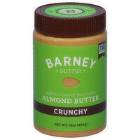 Barney Almond Butter, Crunchy - 16 Ounce 