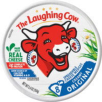 The Laughing Cow Creamy Original Spreadable Cheese Wedges, 8 pack (5.4 oz) - 8 Each 