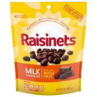 Raisinets Raisins, Milk Chocolate - 8 Ounce 