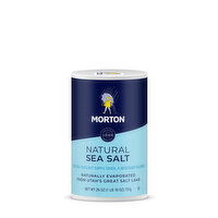 Morton Natural Sea Salt - 26 Ounce