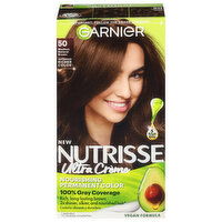 Garnier Hair Color, Permanent, Ultra Creme, Medium Natural Brown 50 - 1 Each 