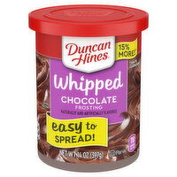 Duncan Hines Whipped Chocolate Frosting - 14 Ounce 