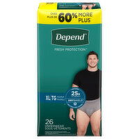 Depend Underwear, Maximum, Extra Large - 26 Each 