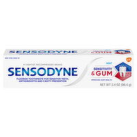 Sensodyne Toothpaste, Mint, Sensitivity & Gum