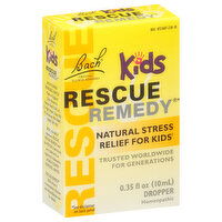 Bach Original Flower Remedies Stress Relief for Kids, Natural, Kids, Dropper - 0.35 Fluid ounce 