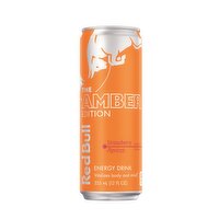 Red Bull Amber Edition Strawberry Apricot Energy Drink - 12 Fluid ounce 