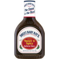 Sweet Baby Ray's Barbecue Sauce, Sweet'n Spicy - 28 Ounce 