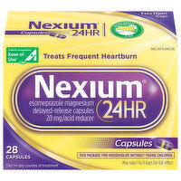 Nexium Acid Reducer, 24HR, 20 mg, Capsules - 28 Each 