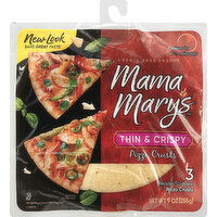 Mama Marys Pizza Crusts, Thin & Crispy - 3 Each 