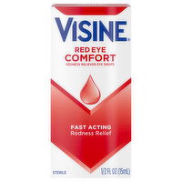 Visine Eye Drops, Red Eye Comfort