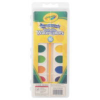 Crayola Watercolors, Washable - 1 Each 