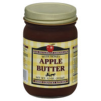 Das Dutchman Essenhaus Apple Butter, with Honey - 12 Ounce 