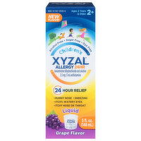 Xyzal Allergy, 24hr, Children's, Liquid, Grape Flavor - 5 Fluid ounce 