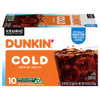 Dunkin' Coffee, Cold, K-Cup Pods