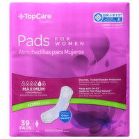 TopCare Pads, for Women, Long, Maximum - 39 Each 