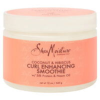 Shea Moisture Curl Enhancing Smoothie, Coconut & Hibiscus - 12 Ounce 