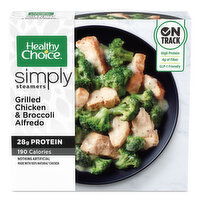 Healthy Choice Simply Steamers Grilled Chicken & Broccoli Alfredo