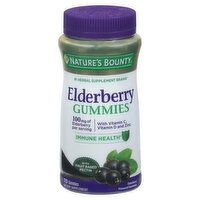 Nature's Bounty Elderberry, 100 mg, Gummies - 70 Each 