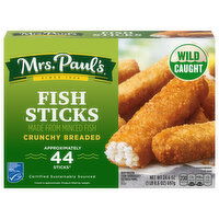 Mrs. Paul's 100% Real Fish Crunchy Breaded Frozen Fish Sticks