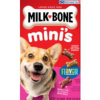 Milk Bone Dog Snacks 4 Savory Flavors Gravy Coated Biscuits Brookshire s