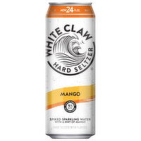 White Claw Hard Seltzer Hard Seltzer, Mango - 19.2 Fluid ounce 