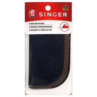 Singer Iron-On Patches - 4 Each