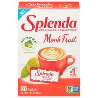 Splenda Sweetener, Monk Fruit, Zero Calorie - 80 Each 