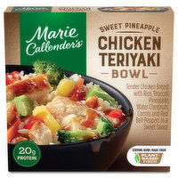 Marie Callender's Sweet Pineapple Chicken Teriyaki Bowl Frozen Meal - 12.3 Ounce 