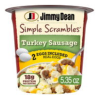 Jimmy Dean Simple Scrambles Turkey Sausage - 5.35 Ounce 