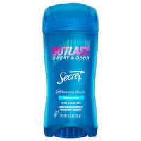 Secret Antiperspirant/Deodorant, Shower Fresh, 72 Hr Clear Gel - 2.6 Ounce 