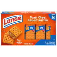 Lance Sandwich Crackers, Peanut Butter, 10 Packs - 10 Each 