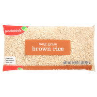 Brookshire's Long Grain Brown Rice - 16 Ounce 