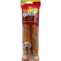 Hartz Pig Skin Treats, with Bacon Flavored Wrap, Smoked, XL - 2 Each 