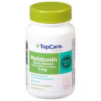 TopCare Melatonin, Natural Cherry Flavor, Quick Dissolve, 5 mg, Tablets - 120 Each 