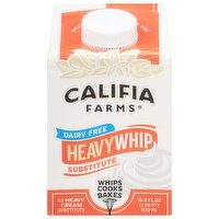 Califia Farms Heavy Whip Substitute, Dairy Free - 16.9 Fluid ounce 