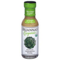 Briannas Organic Real French Vinaigrette Dressing - 10 Fluid Ounce