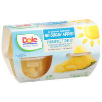 Dole Pineapple Tidbits - 4 Each 