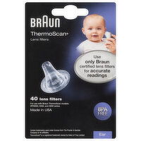 Braun Lens Filters, Ear - 40 Each 