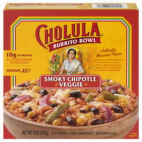 Cholula Smoky Chipotle Veggie Frozen Burrito Bowl