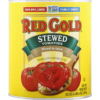 Red Gold Tomatoes, Stewed - 102 Ounce 