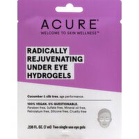 Acure Under Eye Hydrogels, Radically, Rejuvenating - 0.236 Ounce 